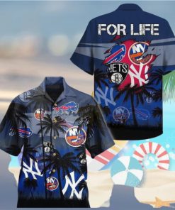 Buffalo Bills Hawaiian Shirt New York Yankees Summer Beach Gift