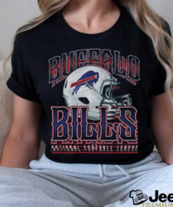 Buffalo Bills Helmet Garment Dyed Heavyweight T Shirt