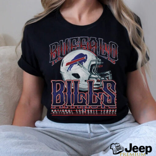 Buffalo Bills Helmet Garment Dyed Heavyweight T Shirt