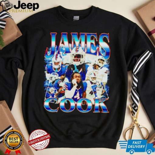 Buffalo Bills James Cook graphic shirt