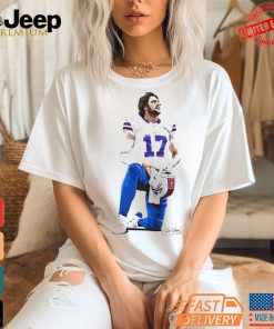 Buffalo Bills Josh Allen Allen Knee caricature shirt