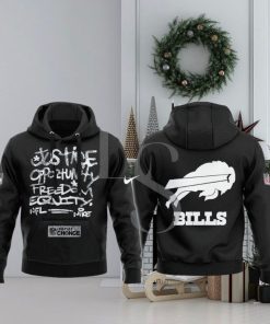 Buffalo Bills NFL Justice Opportunity Equity Freedom Hoodie 3D