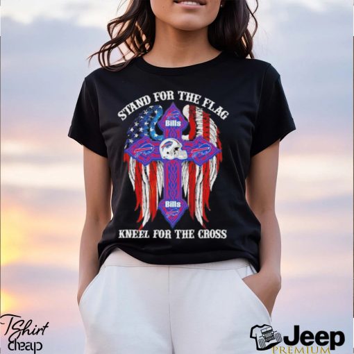 Buffalo Bills Stand For The Flag Kneel For The Cross 2024 T shirt