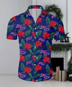 Buffalo Bills Tropical Flower Pattern Hawaiian Shirt
