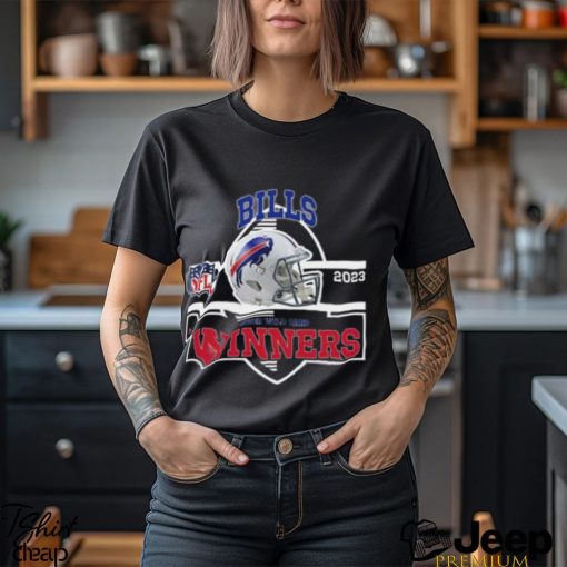 Buffalo Bills Winners Champions 2023 Super Wild Card NFL Divisional Helmet Logo Classic T Shirt