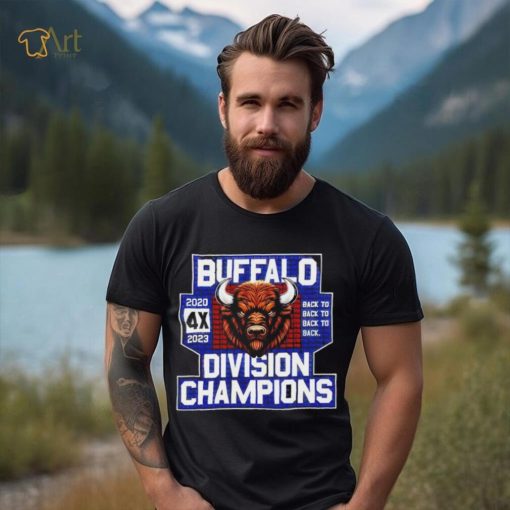 Buffalo Bills back to back to back to back 4x division champions shirt