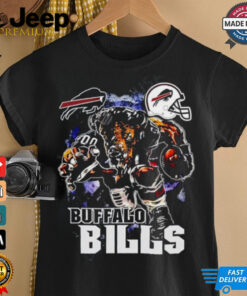 Buffalo Bills mascot nfl graphic retro shirt