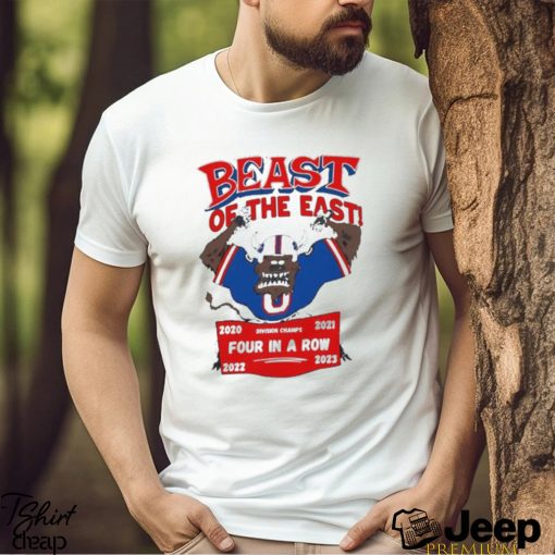 Buffalo Bills of the east 4 in a row T shirt