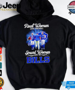 Buffalo Bills real women love football smart women love the Bills signature shirt