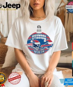 Buffalo Bills vs. New England Patriots Gameday Highmark Stadium 12 22 2024 Shirt