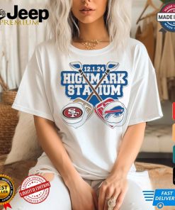 Buffalo Bills vs. San Francisco 49ers Gameday Highmark Stadium 12 1 2024 Shirt