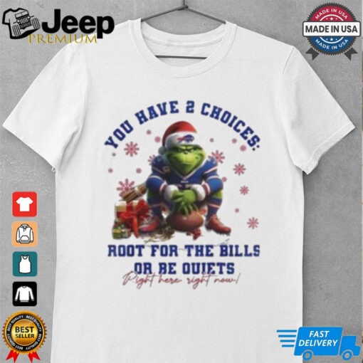 Buffalo Bills x The Grinch Merry Christmas 2024 Shirt