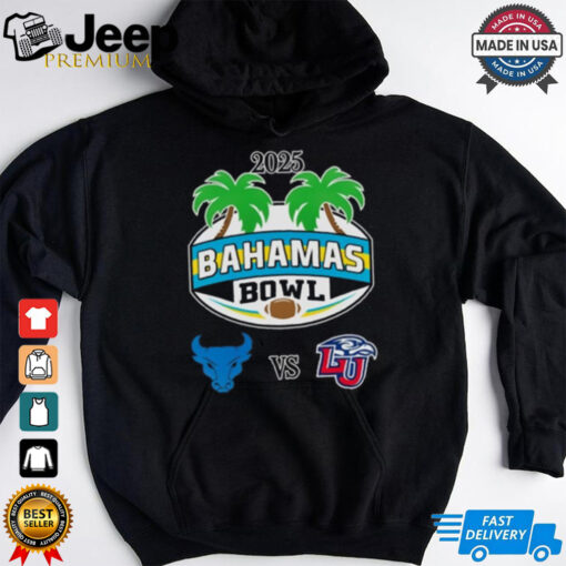 Buffalo Bulls vs. Liberty Flames 2025 Bahamas Bowl shirt