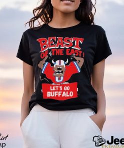 Buffalo Football Beast of The East Mascot Royal Shirt