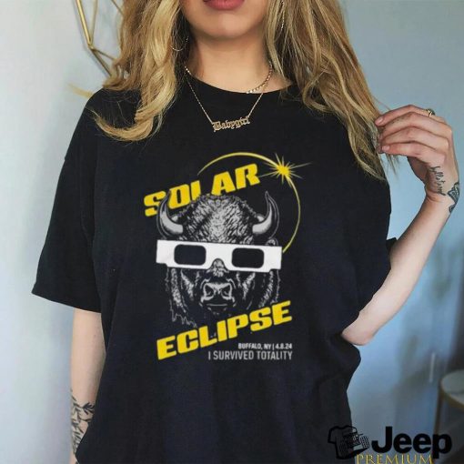 Buffalo Solar Eclipse I Survived Totality 2024 Shirt