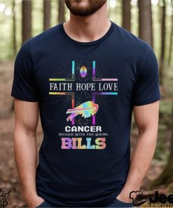 Buffalo bills cancer messed with the wrong bills fan 2024 shirt