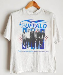 Buffalo boy band tearin’s up the field when I’m with you shirt