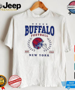 Buffalo football est 1960 New York school style shirt