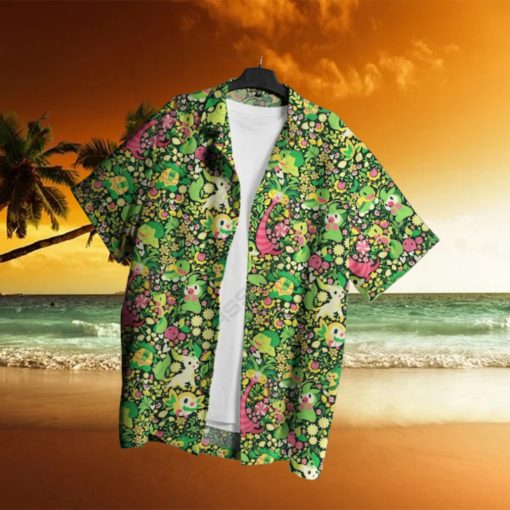 Bulbasaur Hawaiian Button Up Shirt