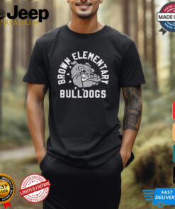 Bulldogs Brown Elementary T Shirts