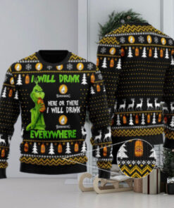 Bundaberg Grinch Will Drink Everywhere Ugly Sweater