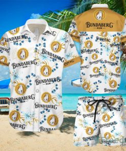 Bundaberg Rum Hawaiian Shirts And Short Summer Beach Set