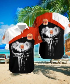 Burger King Logo Brand Hawaiian Shirt Skull Gift Summer