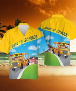 Bus Driver Back To School Hawaiian Shirt