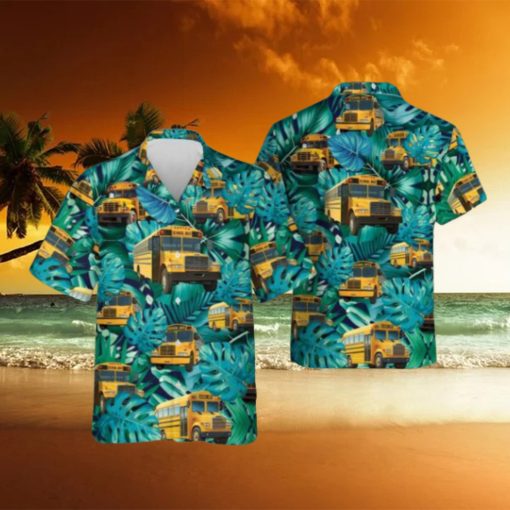 Bus Driver Tropical Hawaiian Shirt