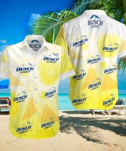 Busch Light Hawaiian Shirt Lemon And Watermelon Birthday Gift For Beach Lover