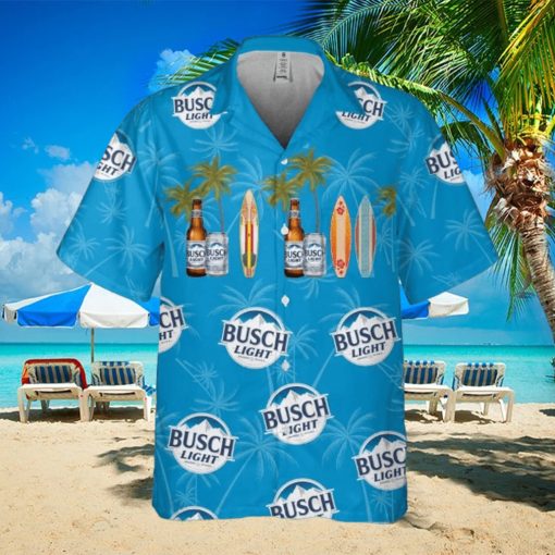 Busch Light Hawaiian Shirt Summer Beach For Surfing Lover