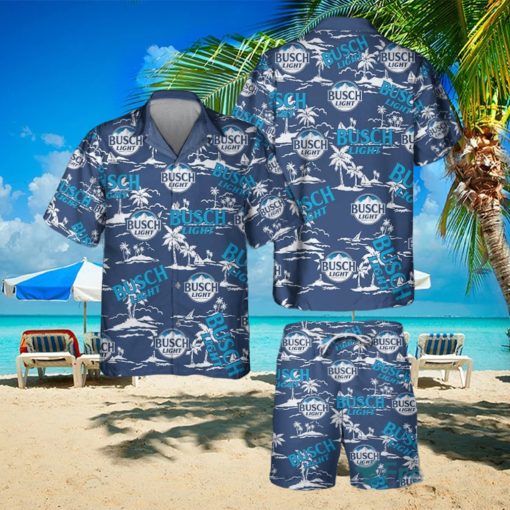Busch light Beer Loves Gift Hawaiian Shirts And Short Summer Beach Set Summer Gift