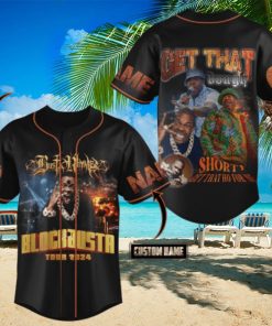 Busta Rhymes Blockbusta Tour 2024 Custom Baseball Jersey
