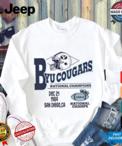 Byu Cougars National Champions Dec 21 1984 San Diego CA T shirts