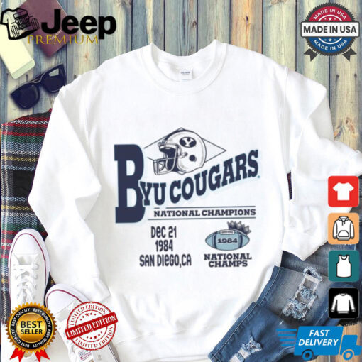 Byu Cougars National Champions Dec 21 1984 San Diego CA T shirts