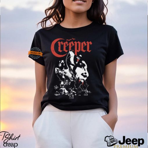 C R E E P E R Creeper Branca Vampire Vest Shirt