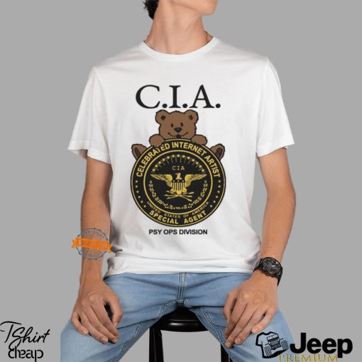 C.I.A. Celebrated Internet Artist Special Agent Psy Ops Division Shirt