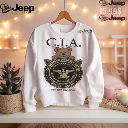 C.i.a. celebrated internet artist special agent psy ops division shirt