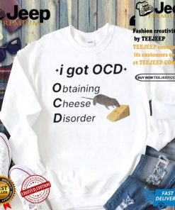 Official Ocd Obtaining Cheese Disorder Shirt