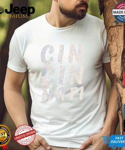 CIN CIN NATI Distressed Shirt