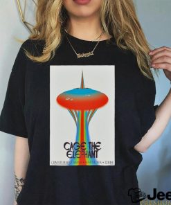 Cage The Elephant Climate Pledge Arena in Seattle WA June 22 2024 Poster shirt