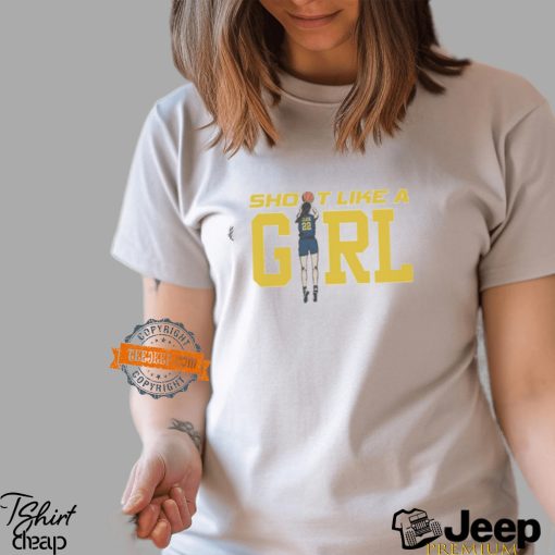 Caitlin Clark 22 Shoot Like A Girl Indiana Fever Basketball shirt