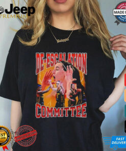 Caitlin Clark De Escalation Committee retro shirt