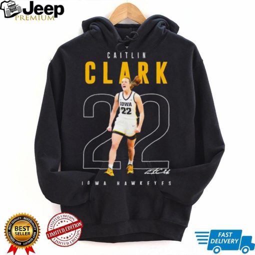 Caitlin Clark NCAA Basketball Player Iowa Hawkeyes signature shirt