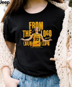 Caitlin Clark from the logo shirt