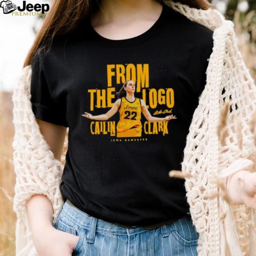 Caitlin Clark from the logo shirt