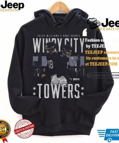 Caleb Williams & Rome Odunze Chicago Windy City Towers Shirt