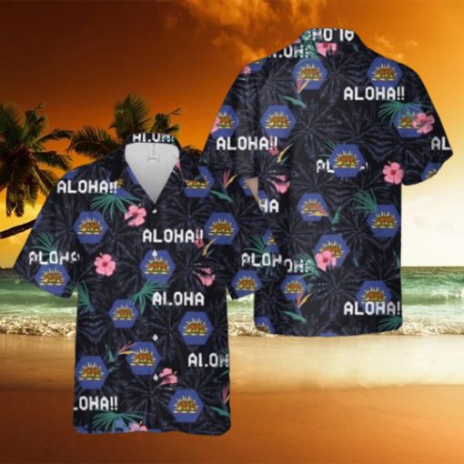 California Army National Guard Hawaiian Shirt Aloha Beach Summer Shirt