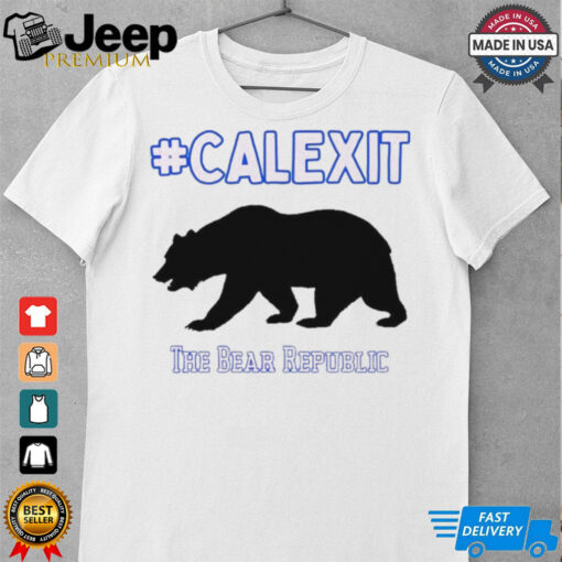 California Secession calexit the bear Republic shirt