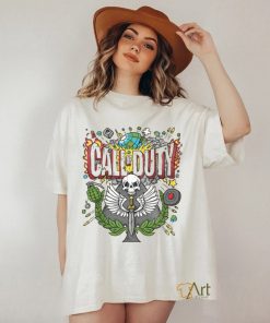 Call of Duty Skate Design Yellow T Shirt